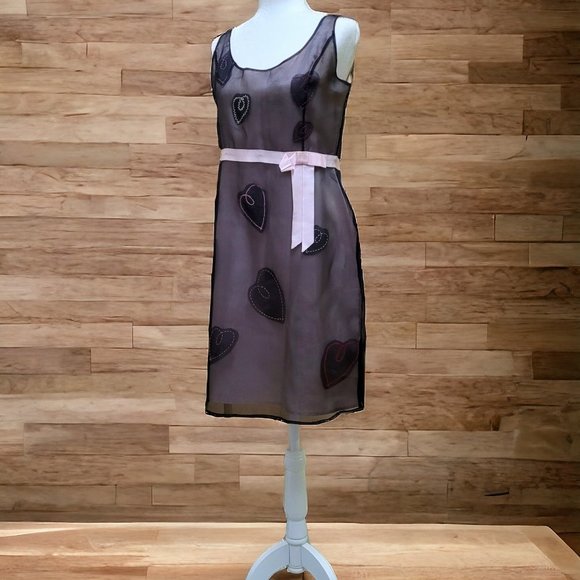 Seda Frenchmade Cocktail Dress with Hearts - Picture 2 of 10
